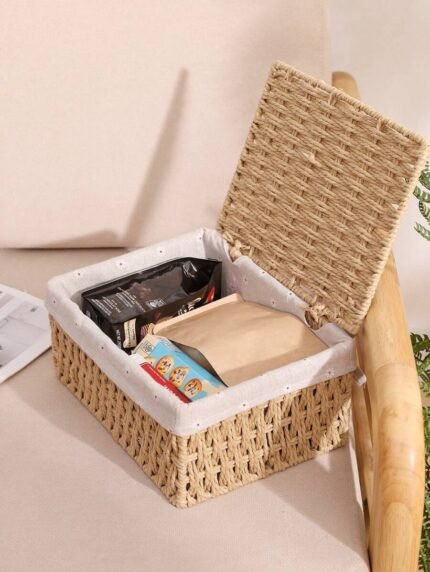 Cestas de Almacenamiento C/Tapa "Oporto" - Imagen 4