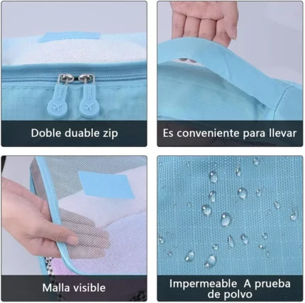 Organizador De Viaje - Set X6 - Imagen 17