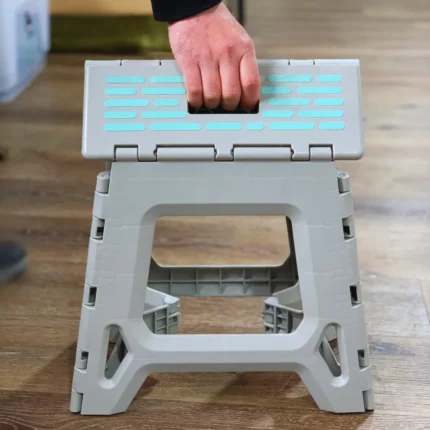 Banco Plegable - Gris Premium - Imagen 2