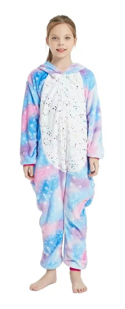 Pijama Unicornio Morado-azul - Imagen 3