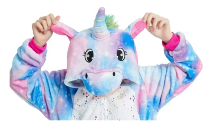 Pijama Unicornio Morado-azul - Imagen 5