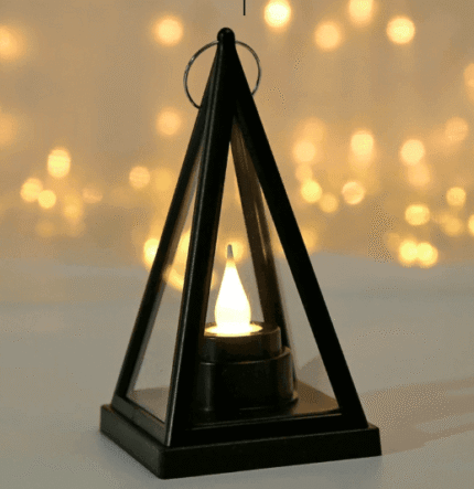 Farolito Decorativo - Pirámide - Imagen 3