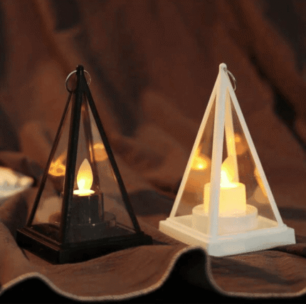 Farolito Decorativo - Pirámide - Imagen 2