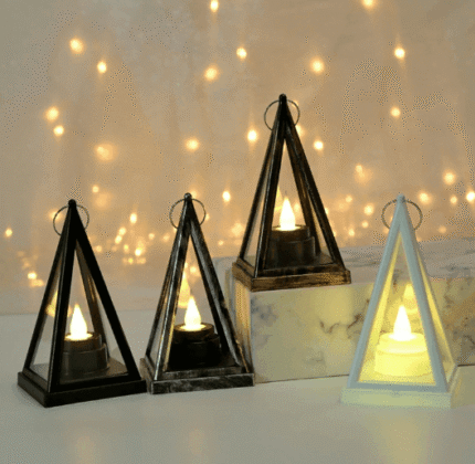 Farolito Decorativo - Pirámide - Imagen 5