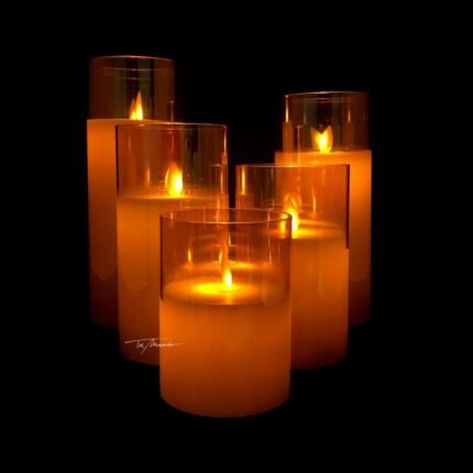 Vela Luz Led - Parafina - Imagen 2