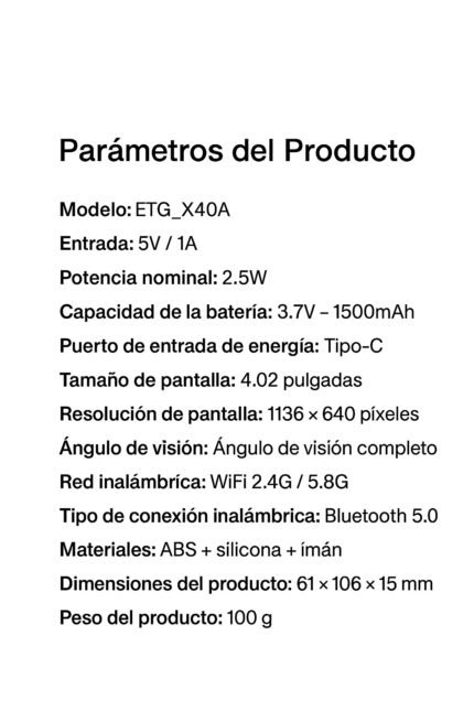 Pantalla Monitor Magnética Vlog Selfie (IOS-Android-HarmonyOS) - Imagen 7