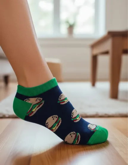 Medias Soquetes Con Diseños - Pack X4 Pares - Imagen 6