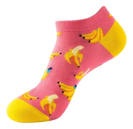 Medias Soquetes Con Diseños - Pack X4 Pares - Imagen 5