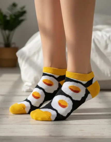 Medias Soquetes Con Diseños - Pack X4 Pares - Imagen 3