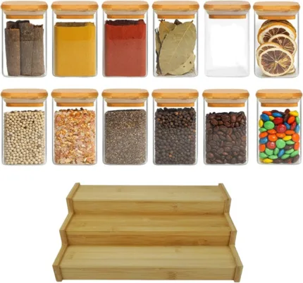 Condimentero de 12 Piezas con Soporte - Imagen 2