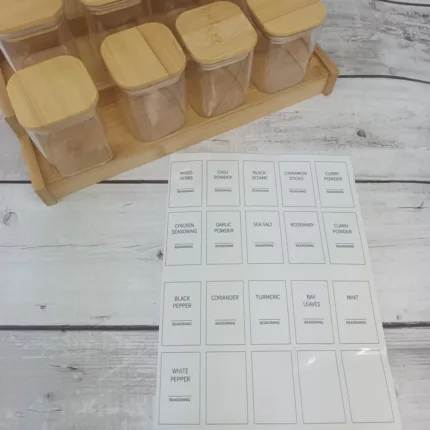 Condimentero de 12 Piezas con Soporte - Imagen 3